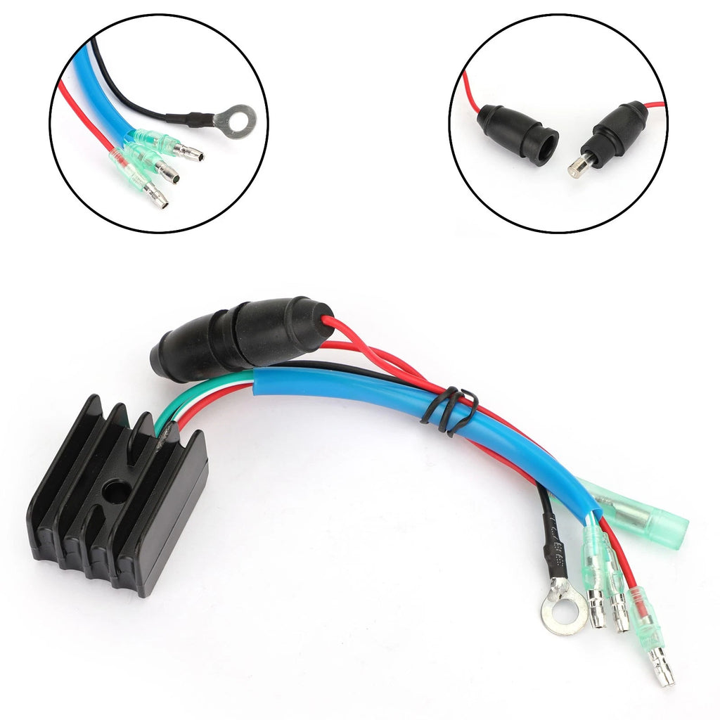 Voltage Regulator Rectifier for Yamaha 30Hp (1987–1996, 1999–2012) 6G1-81970-62