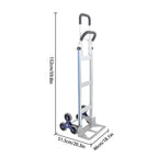 2X Aluminum Hand Truck Stair Climber for Universal Use (2010-2023)