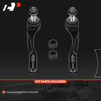 2X Front Outer Tie Rod Ends for Mercedes-Benz Sprinter 1500 (2019-2023)