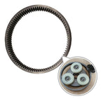 Silver Outer Gear 93T for Electric Bicycles (Electric Models)