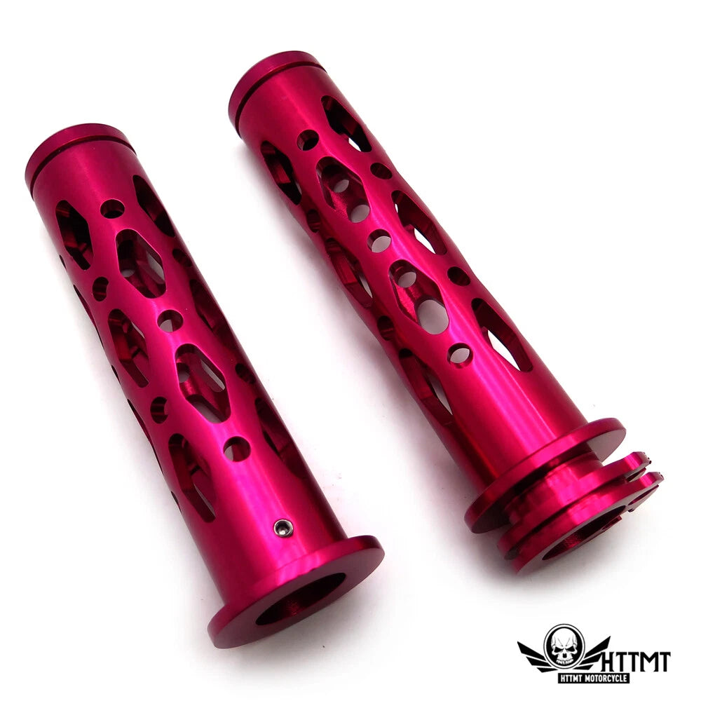 22mm 7/8" Handle Bar End Hand Grips for Yamaha Suzuki Harley