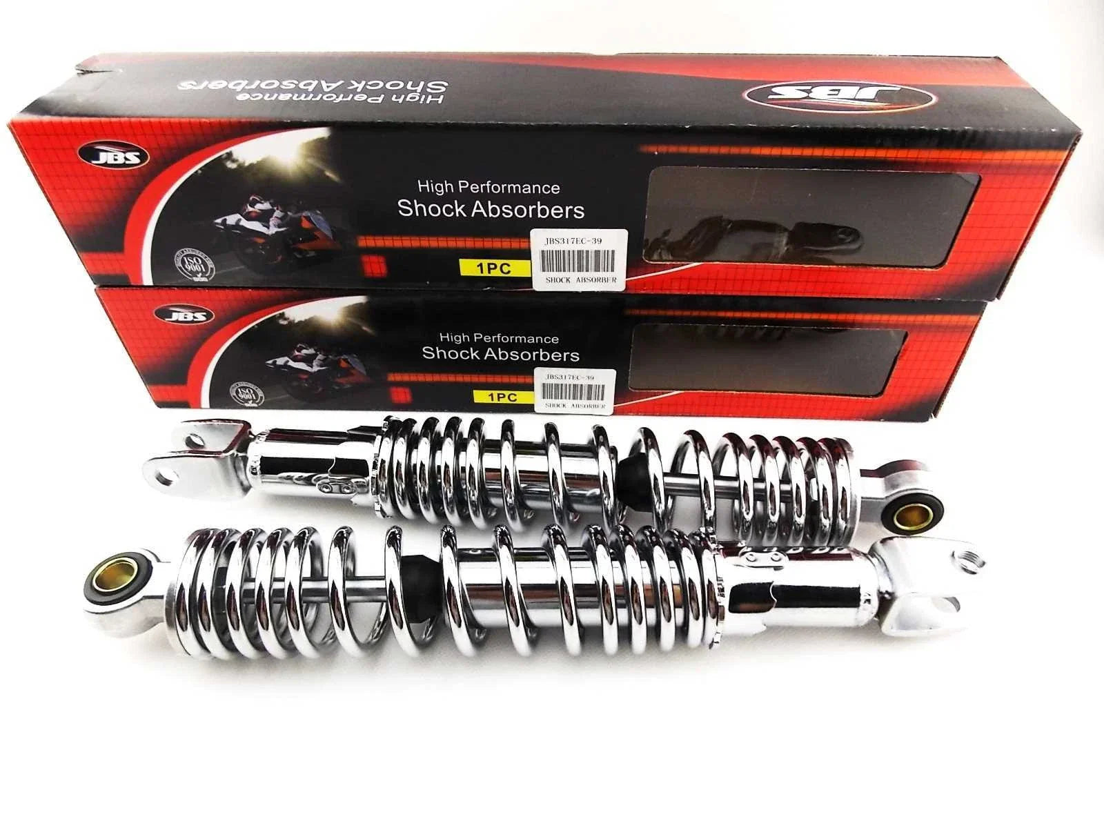 317mm Chrome Rear Shock Absorbers for Honda CL450