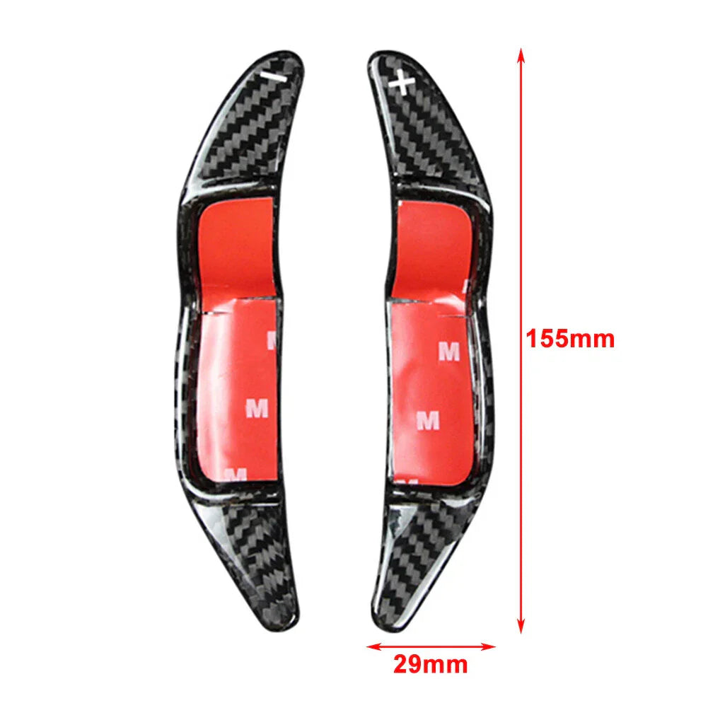Carbon Fiber Steering Wheel Shift Paddles for Mini R55 R56 R57 R58 R59 R60 (2007-2015)