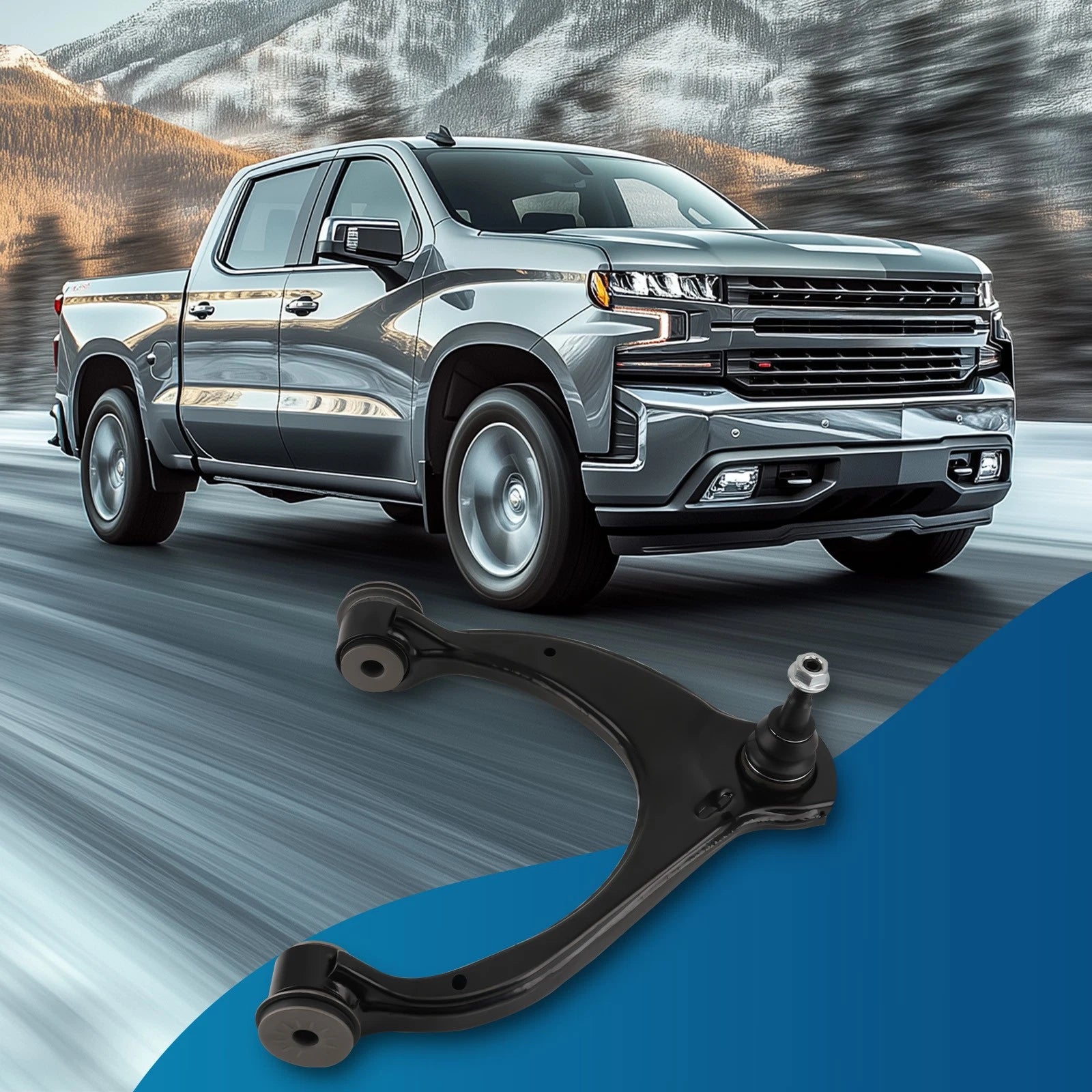 Passenger Side Front Upper Control Arm for Silverado Sierra 1500 (2014–2018)