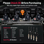 Set of 1 Ignition Coil & 4 Spark Plugs for Chevy Cruze Sonic (2011–2016)