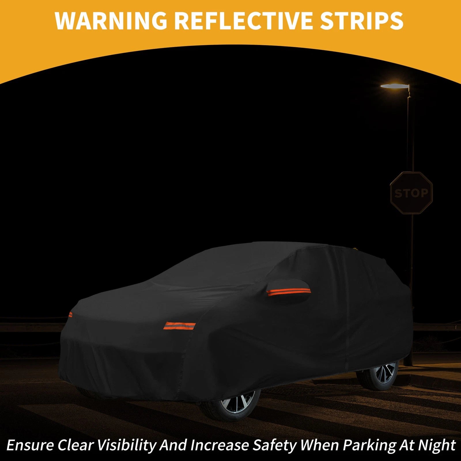 Waterproof Car Cover for Nissan X-TRAIL (190T-PU, Black)