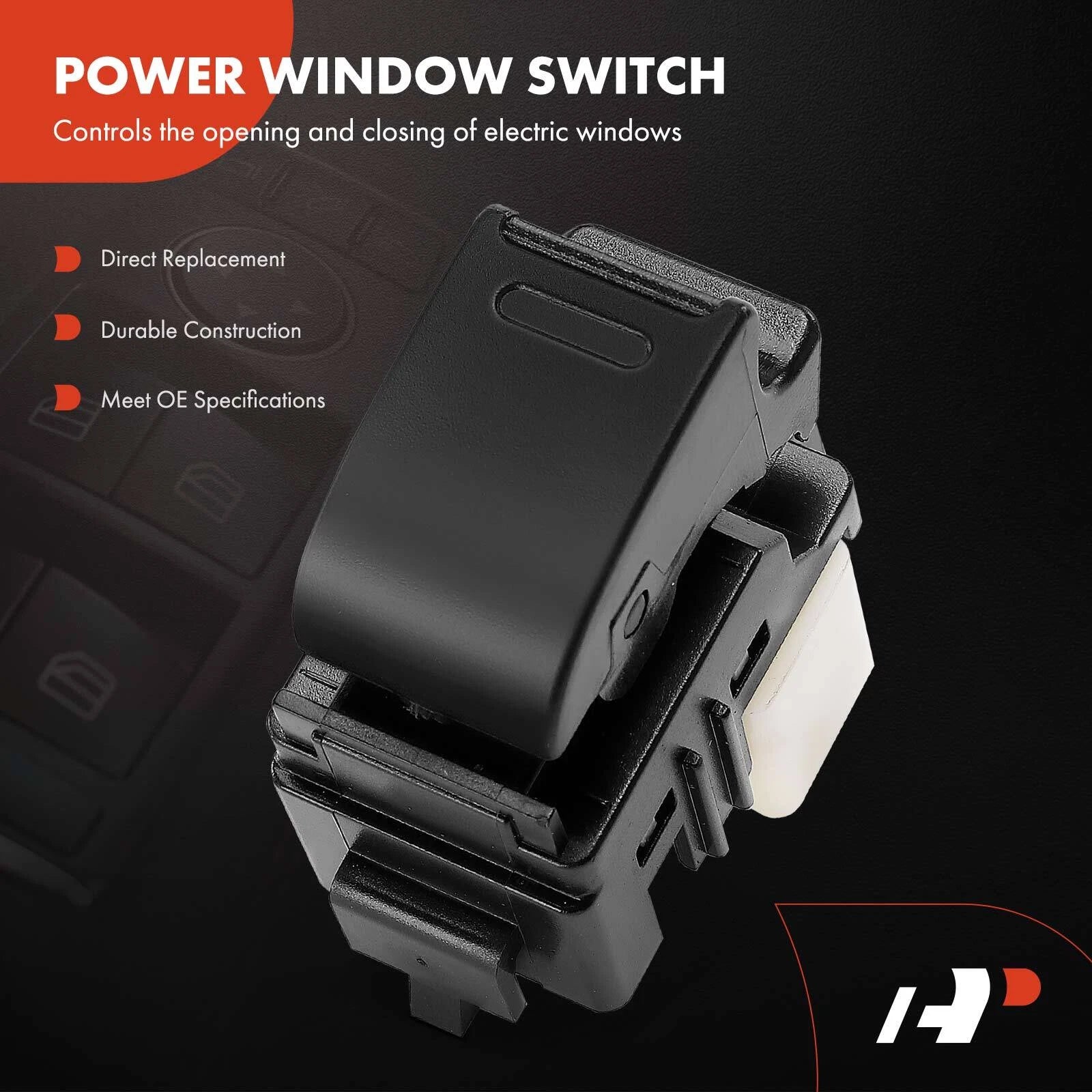 Front Right Power Window Switch for Toyota Sienna (2001-2005, 2007-2010)