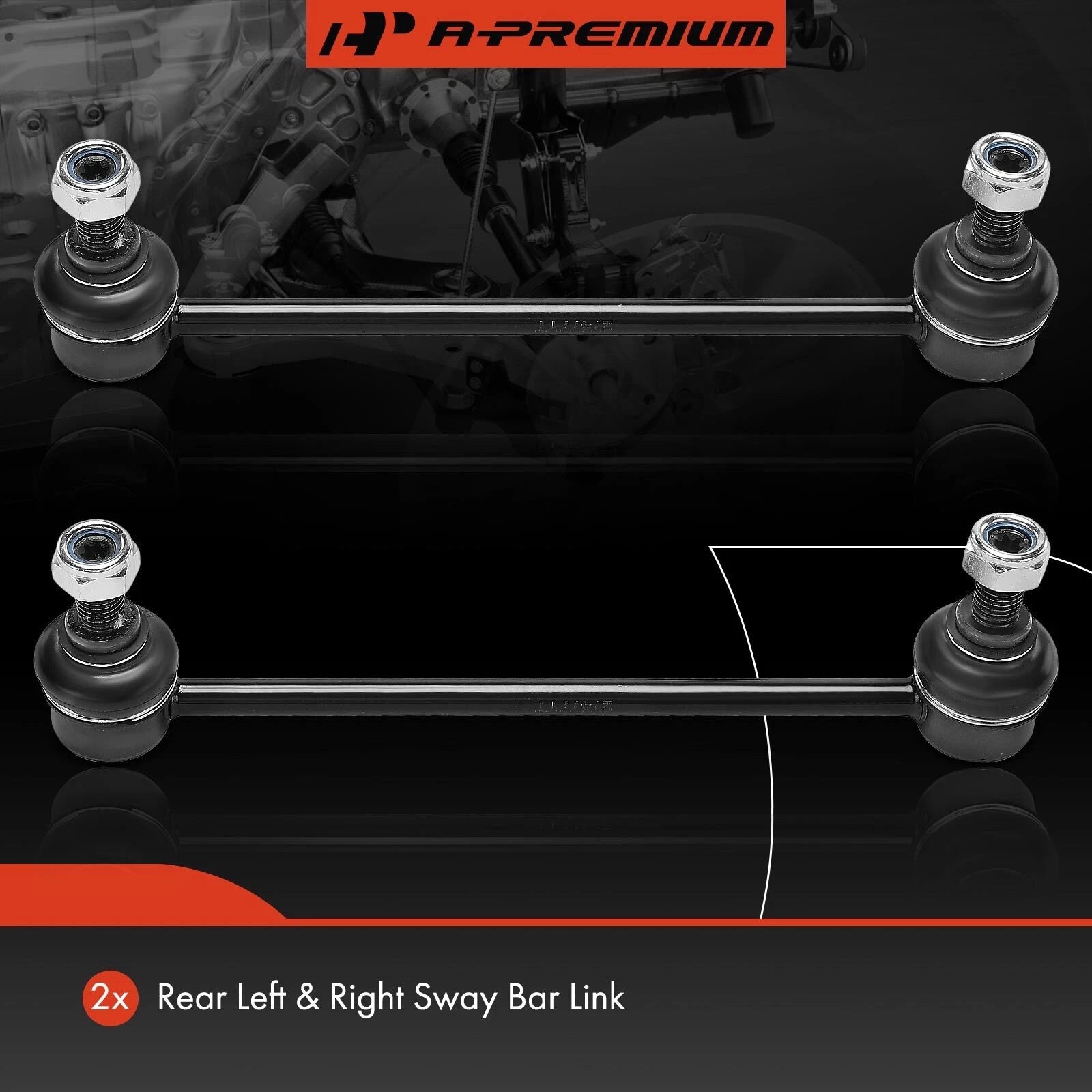 2x Rear Sway Bar Link for Kia Sportage (2005–2010) Hyundai Tucson (2005–2009)