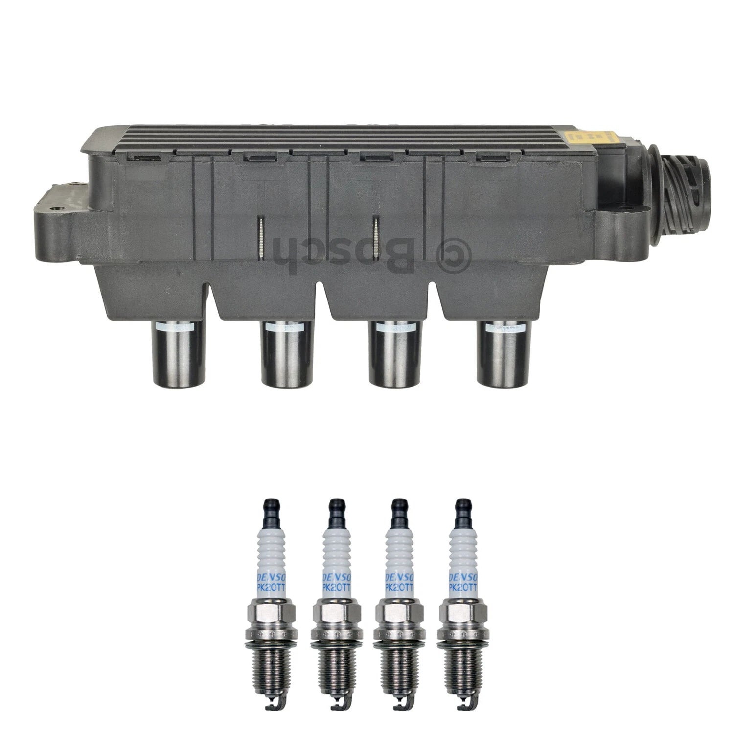 Set of 5 Ignition Coil & Spark Plug Kit for Audi A4 (1996–2001) & BMW E36 (1992–1999)