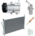 A/C Compressor Kit with Condenser for Ford Focus 2.3L (2007–2007)