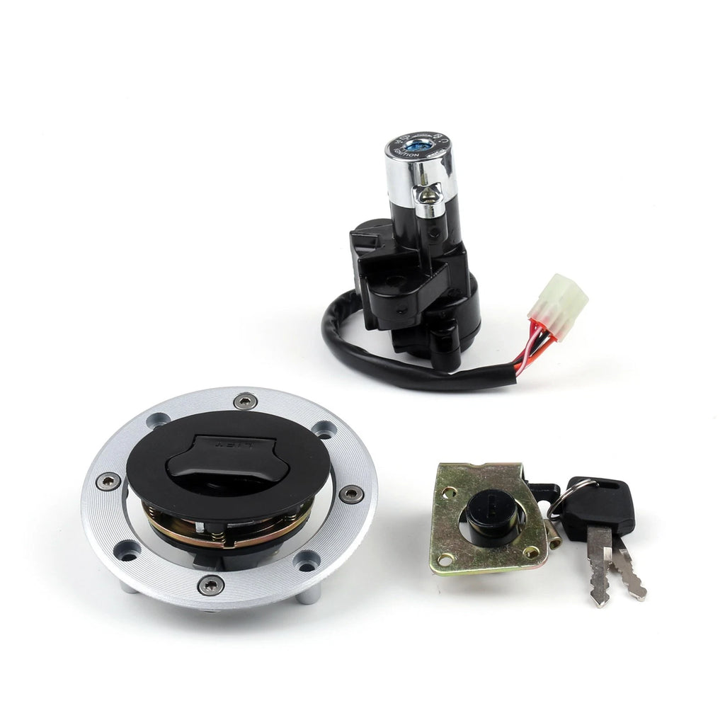 Ignition Switch Fuel Cap Seat Lock Set for Suzuki GSXR 600 GSX-R 750 (1993–2000)
