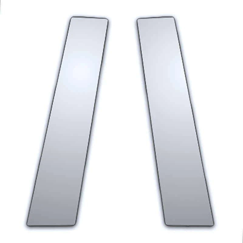 2Pc Chrome Pillar Post Covers Replacement for 1989-1995 Ford Thunderbird