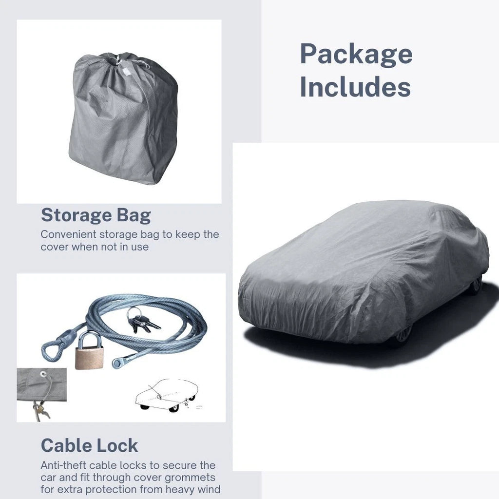 5-Layer Weatherproof Car Cover for Toyota Camry