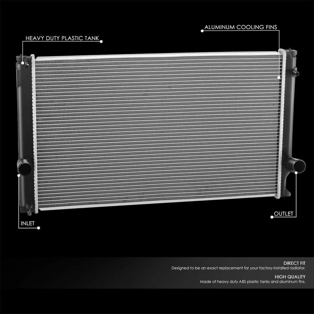 Cooling Radiator for Lexus NX200T 300 (2015–2021) DPI 13514