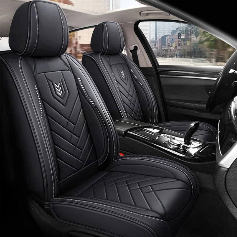 Faux Leather Seat Covers for Honda/Toyota (Set of 5)