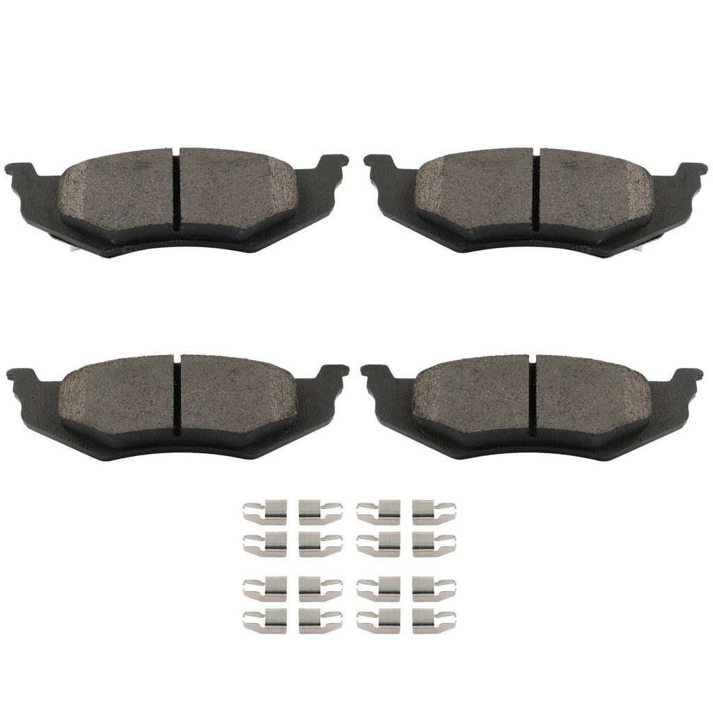 Rear Ceramic Brake Pads for Chrysler Concorde, Intrepid (2002–2004)
