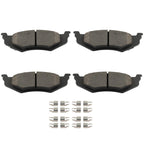 Rear Ceramic Brake Pads for Chrysler Concorde, Intrepid (2002–2004)