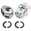 Chrome Switch Housing Cover Kit for Harley Touring Trike Street Glide (2014–2016)