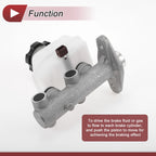 Brake Master Cylinder with Reservoir No. 5851025000 for Hyundai Accent (2000–2004)