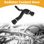 Radiator Coolant Hose for BMW 528i xDrive (2009–2010), 530i (2006–2007)