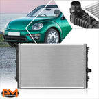 Aluminum Core Radiator for Volkswagen Jetta Beetle Passat 2013–2019 DPI-13423