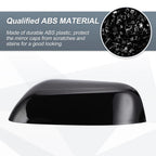 Left Side Rearview Mirror Cover Cap Gloss Black for Ford Explorer (2016–2019)