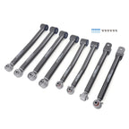 Set of 8 Adjustable Control Arms for Jeep Wrangler JK (2007–2018)