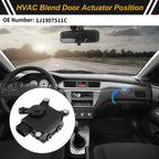 HVAC Heater Blend Door Actuator for Volkswagen Jetta (2006–2010) No. 1J1907511C
