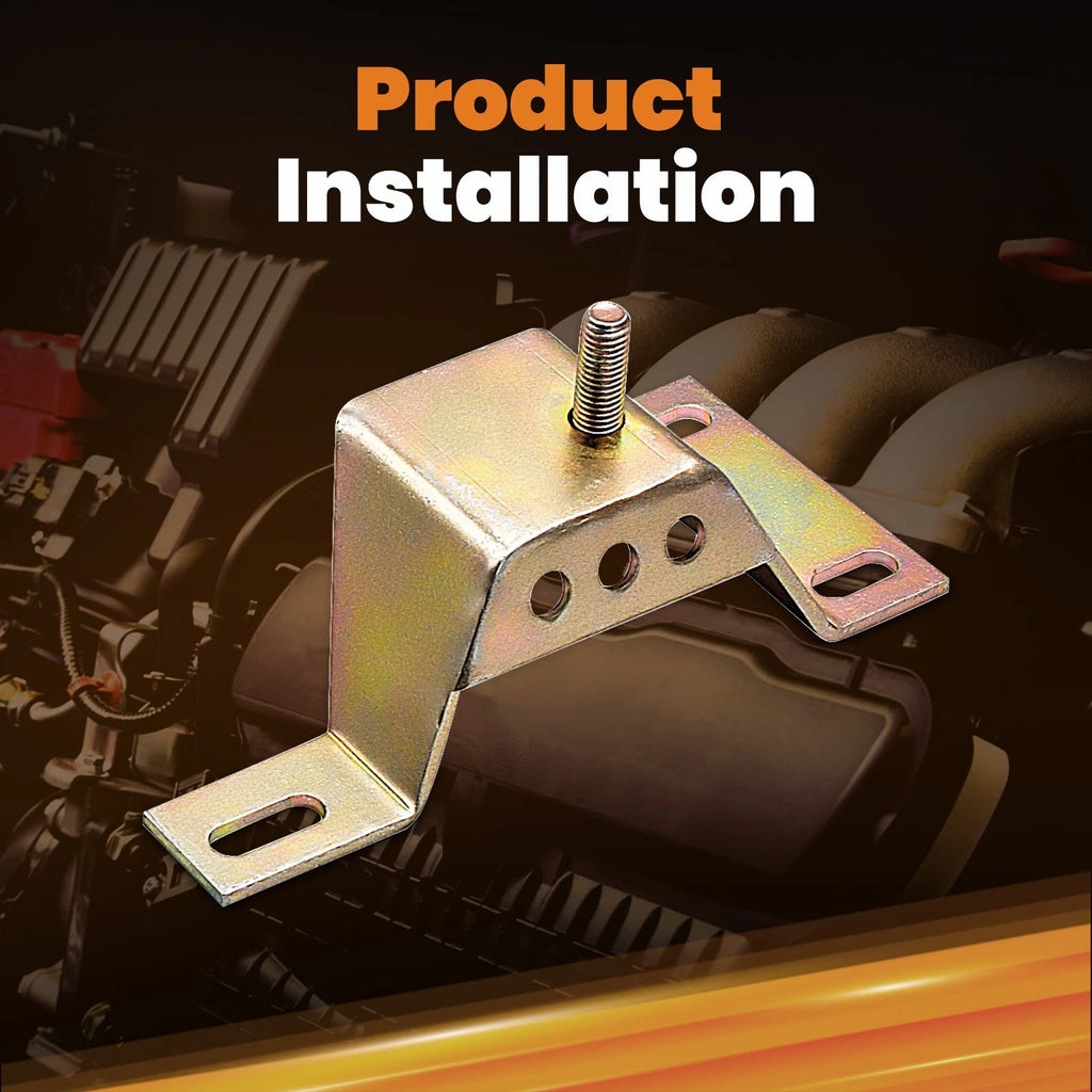 Swap Adapter Plates & Solid Motor Mounts Kit for Mustang (1979-2004)