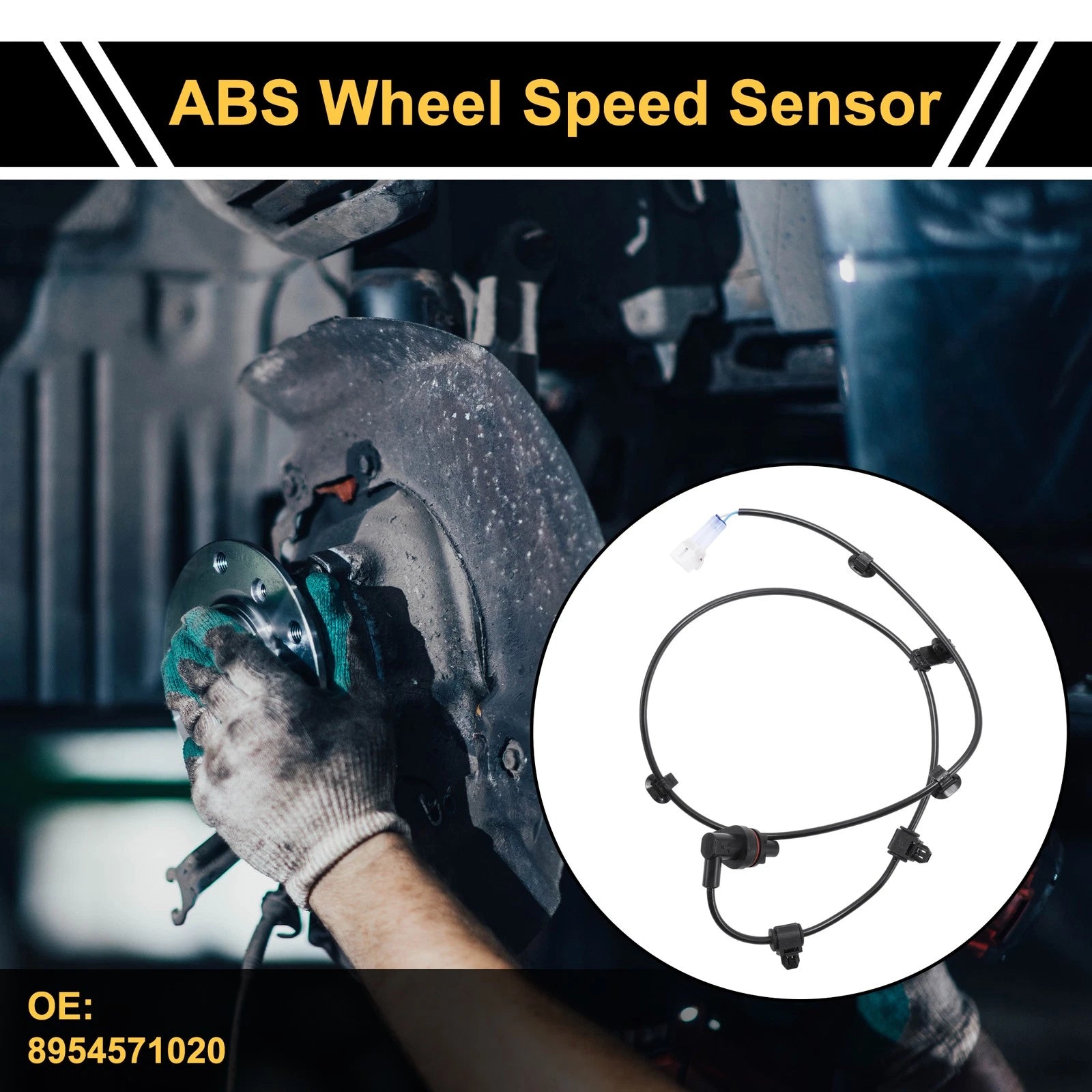 ABS Wheel Speed Sensor No. 8954571020 for Toyota Hilux (2011–2015) Rear Right