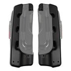 4" Matte Black Saddlebags Extensions for Harley Street Road Glide King (2014–2023)