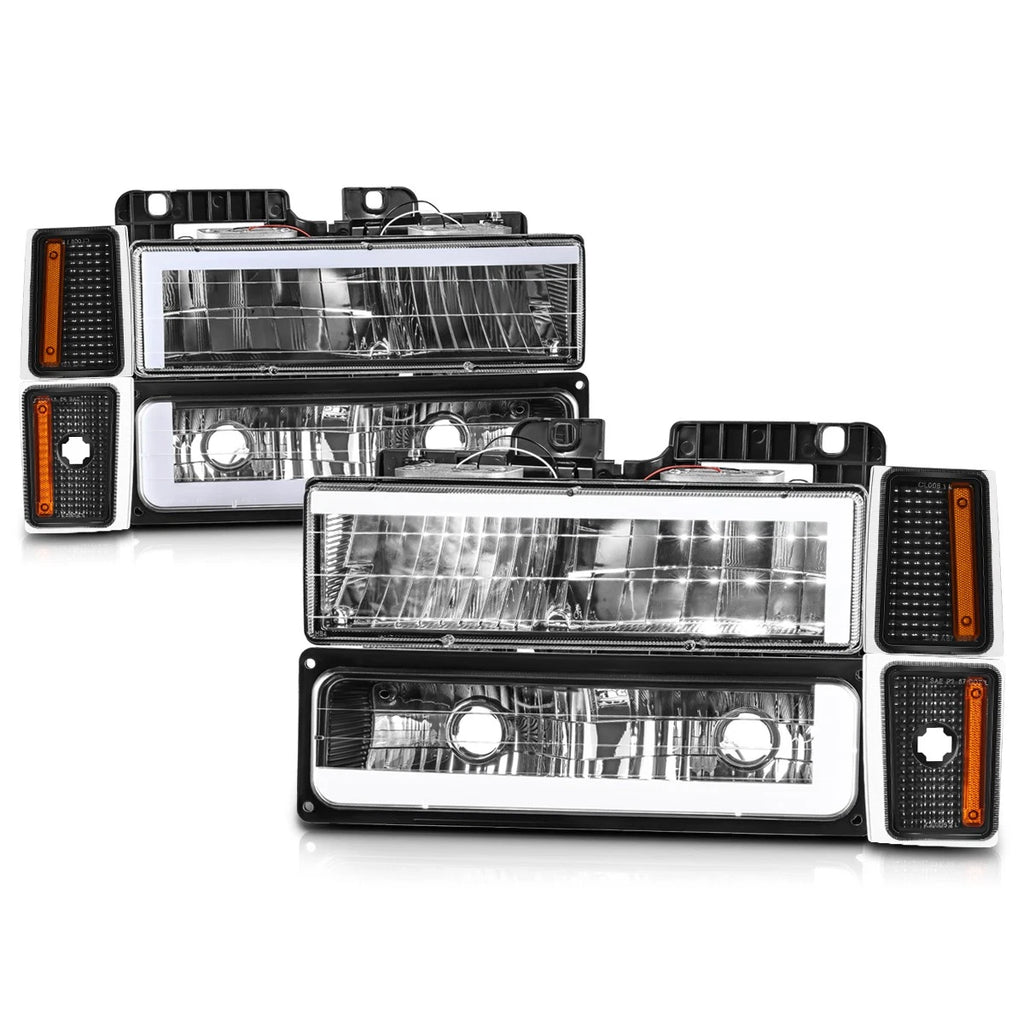 Right Side HID Projector Headlight for Chevy Traverse (2018–2021) Chrome