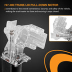 Trunk Lid Pull Down Motor for Buick Cadillac Camaro (1980-1999)