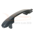 Outside Door Handle for Kia Spectra (2000–2009) - Rear Passenger Right, Black
