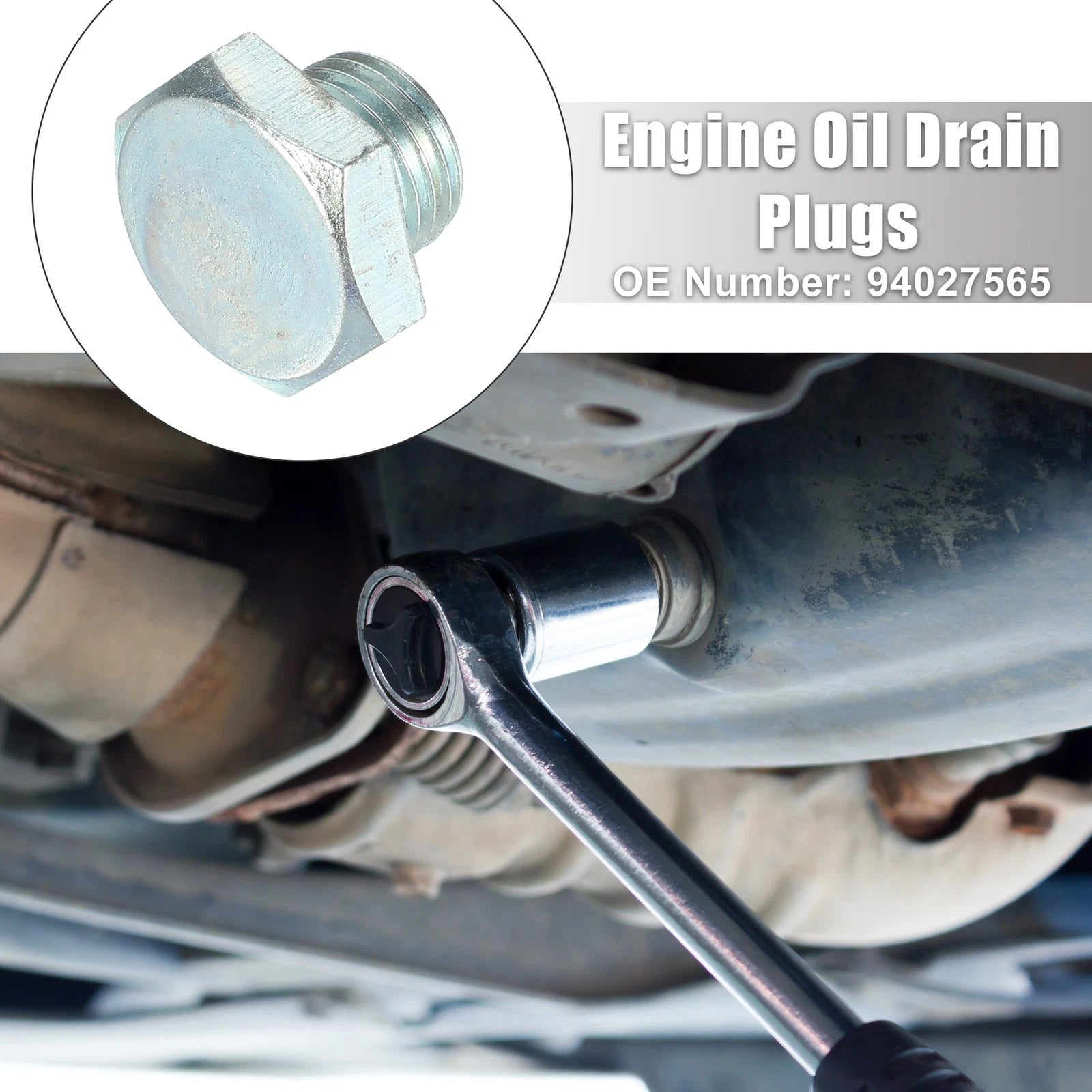 Set of 2 M14x1.5 Oil Drain Plug with Washers for Buick (All Years)