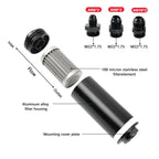 In-Line Fuel Filter for AN6 AN8 AN10