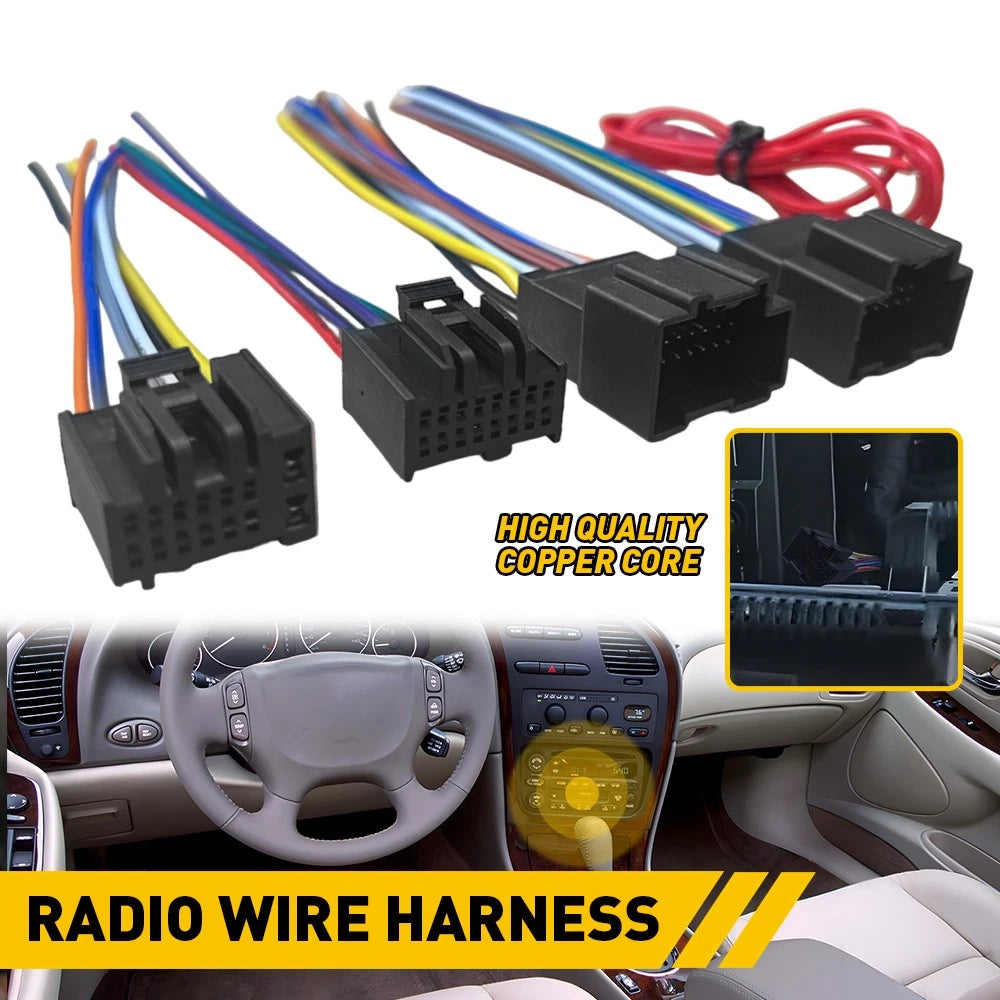 Aftermarket Stereo Wire Harness for Chevy Impala (2006–2016)