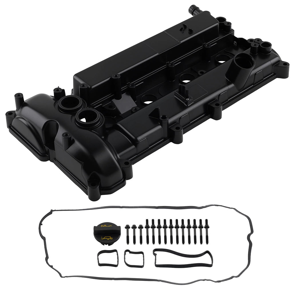 Engine Valve Cover for Ford Edge 2.0L Turbo (2015–2018) Black