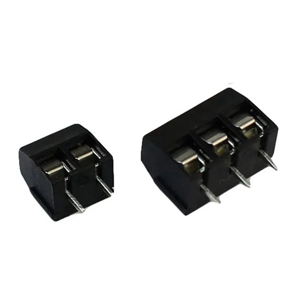 68PCS 5.0mm Pitch PCB Mount Screw Terminal Blocks 2 Pin 3 Pin