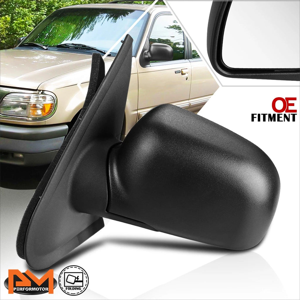 OE Style Manual Side View Door Mirror Replacement for Ford Explorer (1995–2001)