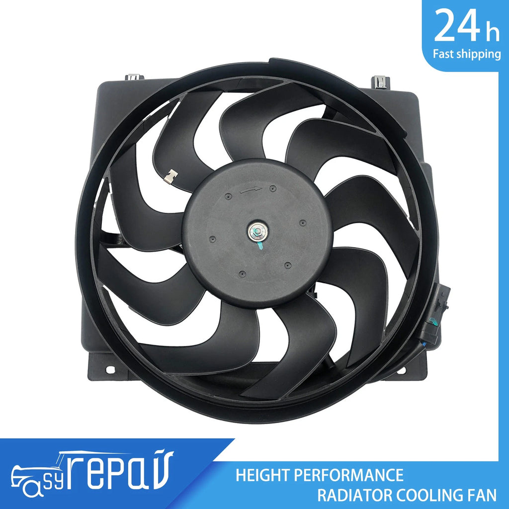 Radiator Cooling Fan Assembly for Jeep Cherokee 1995–2001 (4.0L L6)