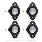 Set of 4 Carburettor to Head Inlet Rubbers for Kawasaki Z500 Z550 (1972–1979)