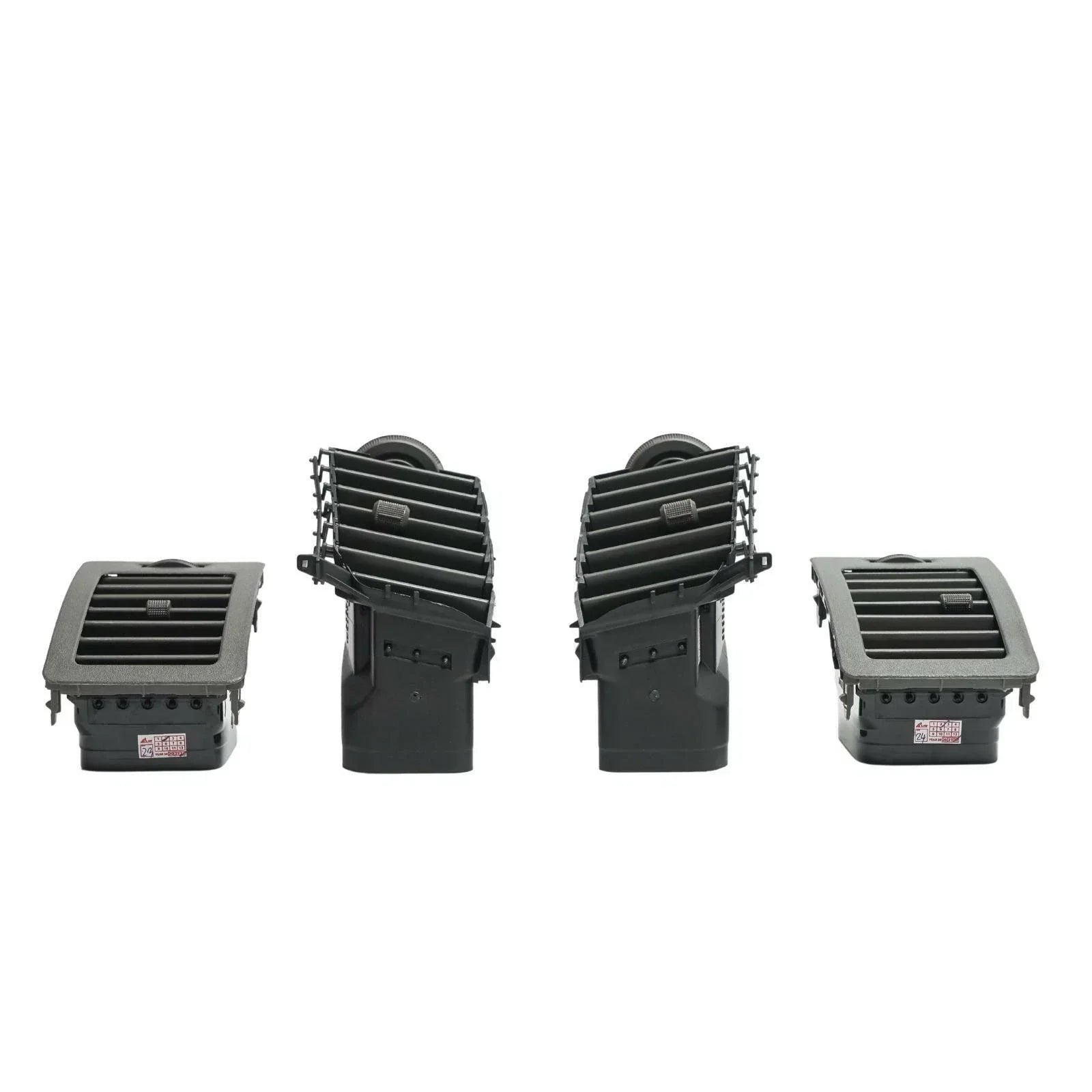 4 x Grey Air Vent Grilles for Toyota Hilux MK6 MK7 (2005-2014)