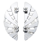 Chrome Rider Driver Floorboards for Harley Touring (2014–2024)