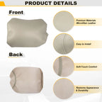 Leather Front Center Console Armrest Lid Cover for Lexus LS460 (2007–2012) Beige