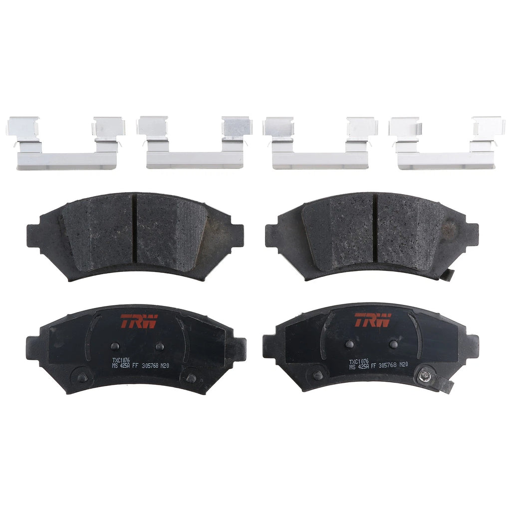 Set of 4 Disc Brake Pads for Buick LeSabre (2004–2005)