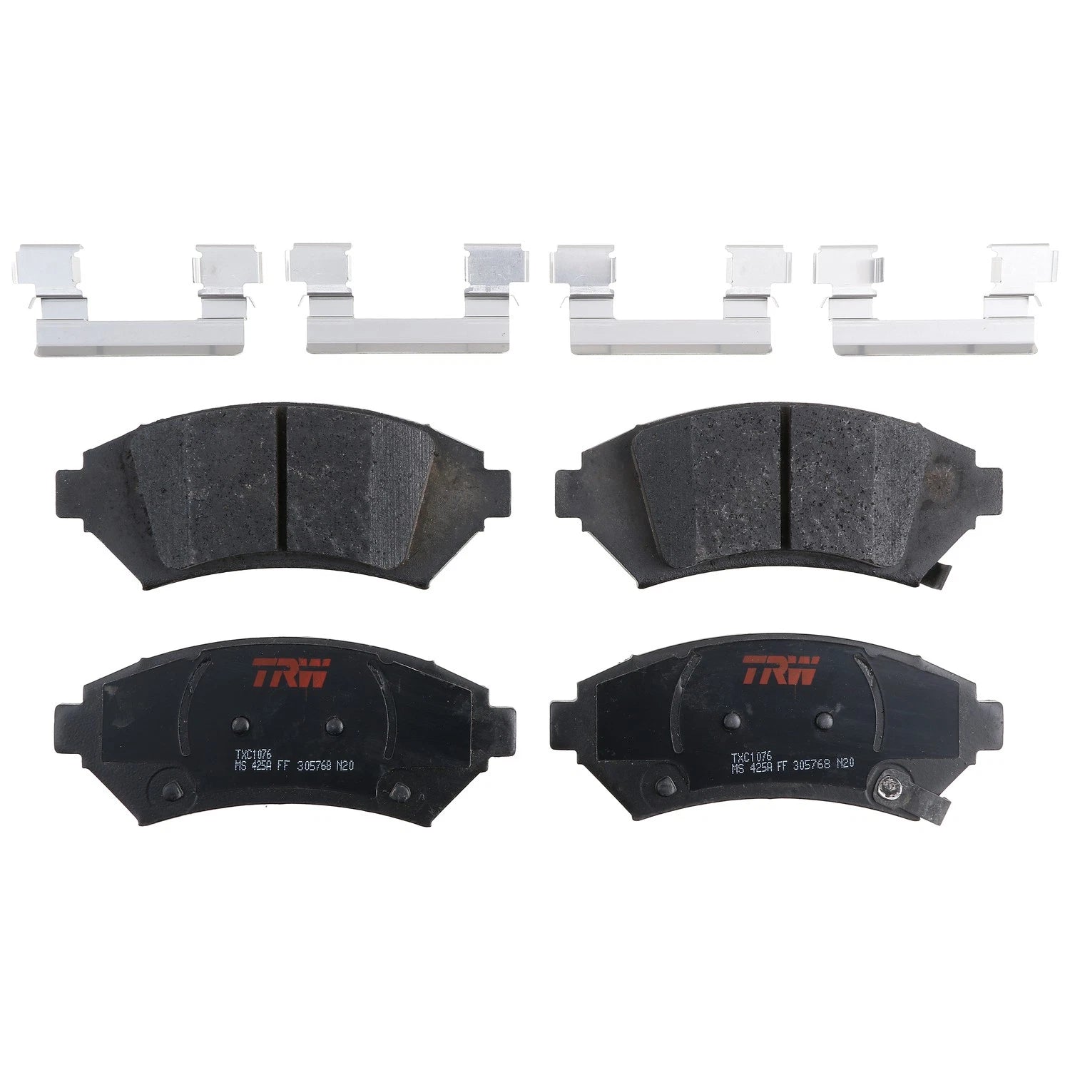 Set of 4 Disc Brake Pads for Buick LeSabre (2004–2005)