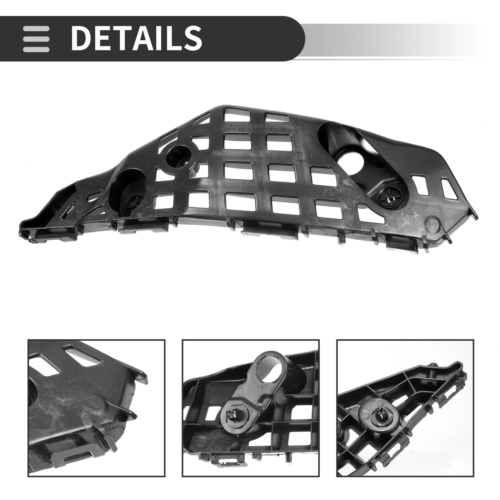 1pc Left Front Bumper Retainer Bracket No. 521460E130 for Toyota Highlander (2020–2022)