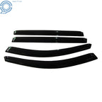 Set of 4 Window Vent Visors for Toyota Sienna (2004–2009) Black