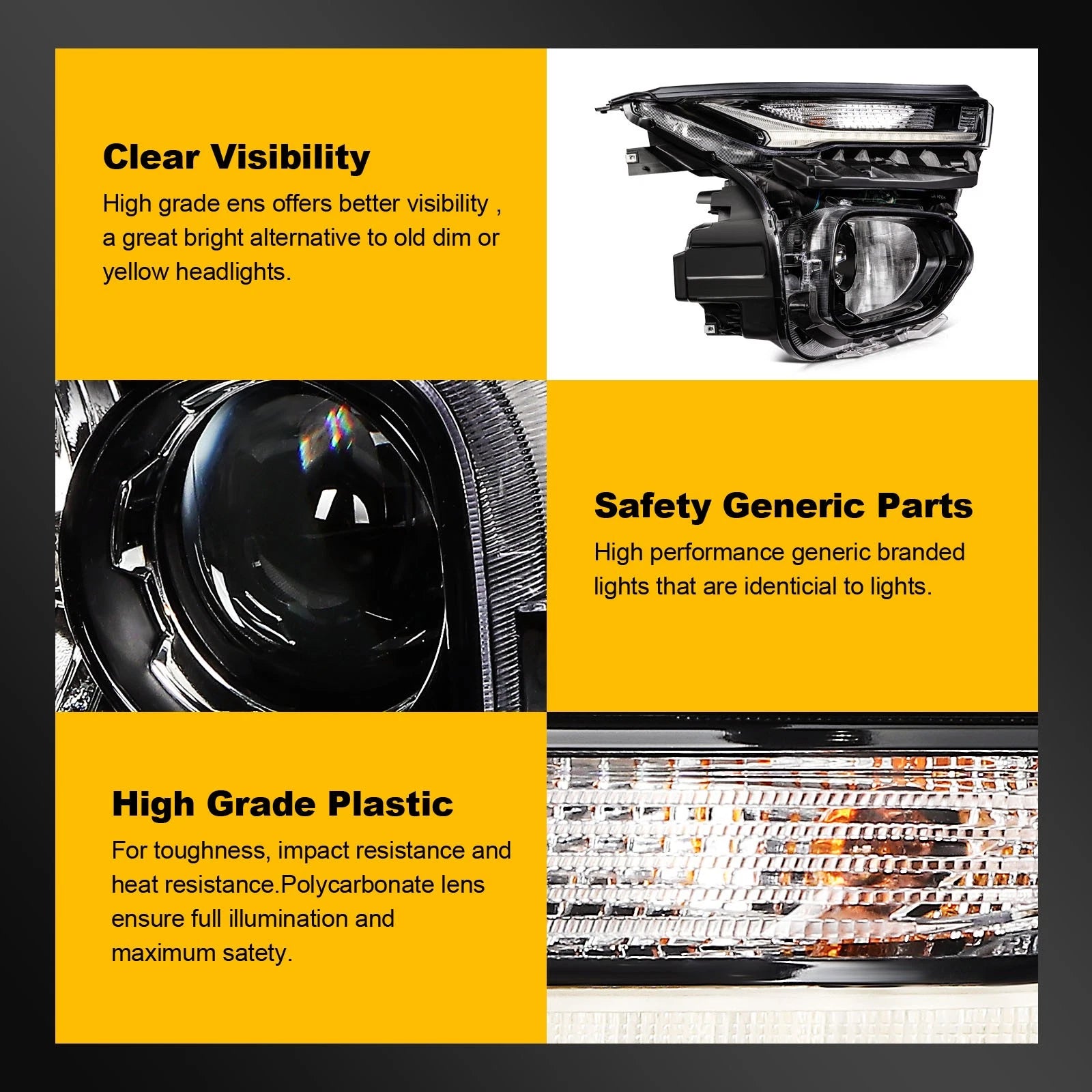 Headlamp Pair for Chevy Trailblazer (2021–2023)
